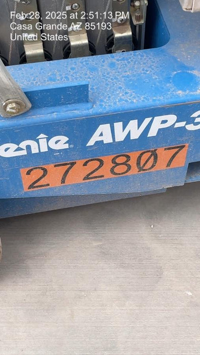 2022 GENIE AWP-30S DC