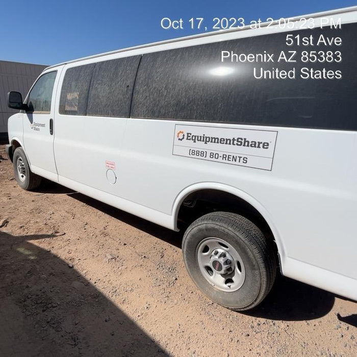 2023 GMC Savana 3500 - Rental