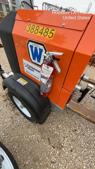 2024 Wanco WLTT-4MM4K Diesel, Deep Sea Controller, Shore Power Plug, Auto Start, (4) 350W LED Floodlights, 4kW Generator, 60 Gal Fuel Tank, 2" Ball, T3