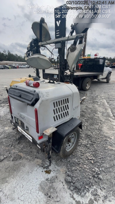 Wacker Neuson LTV6K-MH Wacker Neuson LTV6K Mobile Light Tower w/Fuel Level Sensor Installed