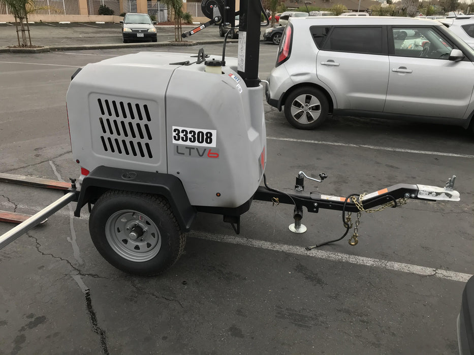 2019 Wacker Neuson LTV6L-MH Wacker Neuson LTV6L Mobile Light Tower w/Fuel Level Sensor Installed