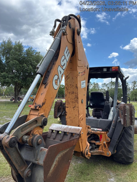 2018 Case 580N STANDARD HOE, ROPS, PILOT CONTROLS, AUX HYD