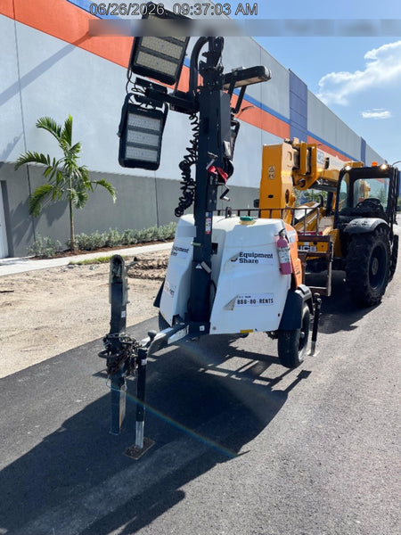 2023 Generac MLT2 Diesel, Flex Switch 120V Input, Powerzone Controller, 
(4) 320W LED Lights, 4kW Generator, 39.9 Gal Fuel Tank, 2" Ball, T3