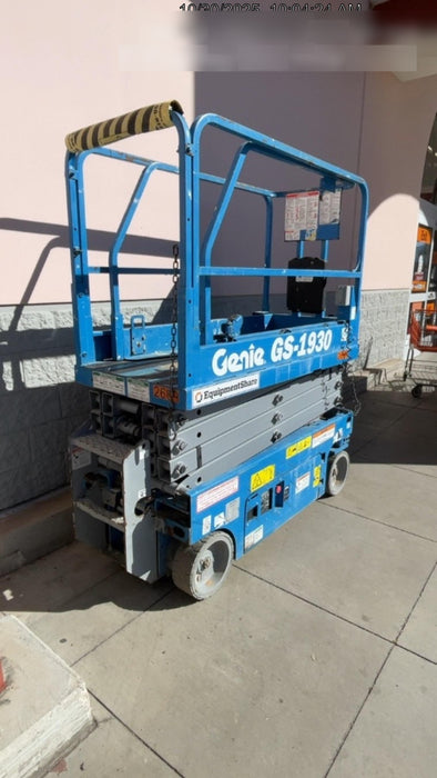 2016 Genie GS-1930 Genie GS-1930 Scissor Lift