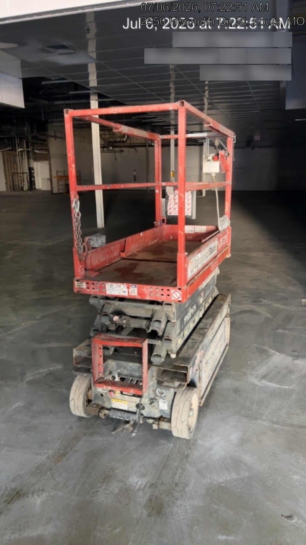 2019 Skyjack SJIII-3219 Standard Options, Trojan Batteries