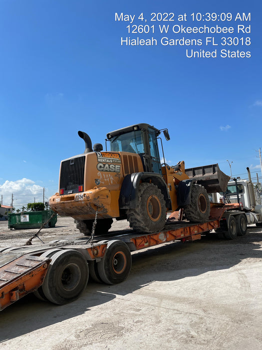 2016 Case 721F CLOSED CAB, JRB 416 STYLE HYD COUPLER