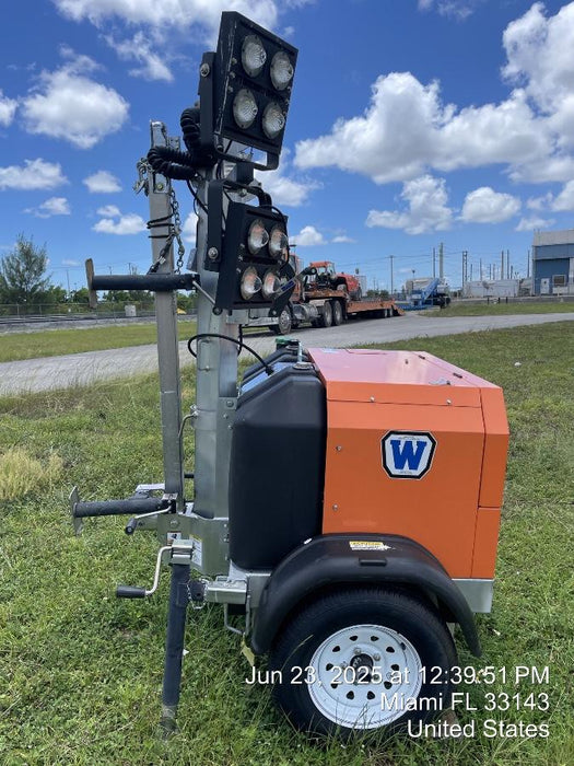 2023 Wanco WLTT-4MM4K Diesel, Deep Sea Controller, Shore Power Plug, Auto Start, (4) 350W LED Floodlights, 4kW Generator, 60 Gal Fuel Tank, 2" Ball, T3
