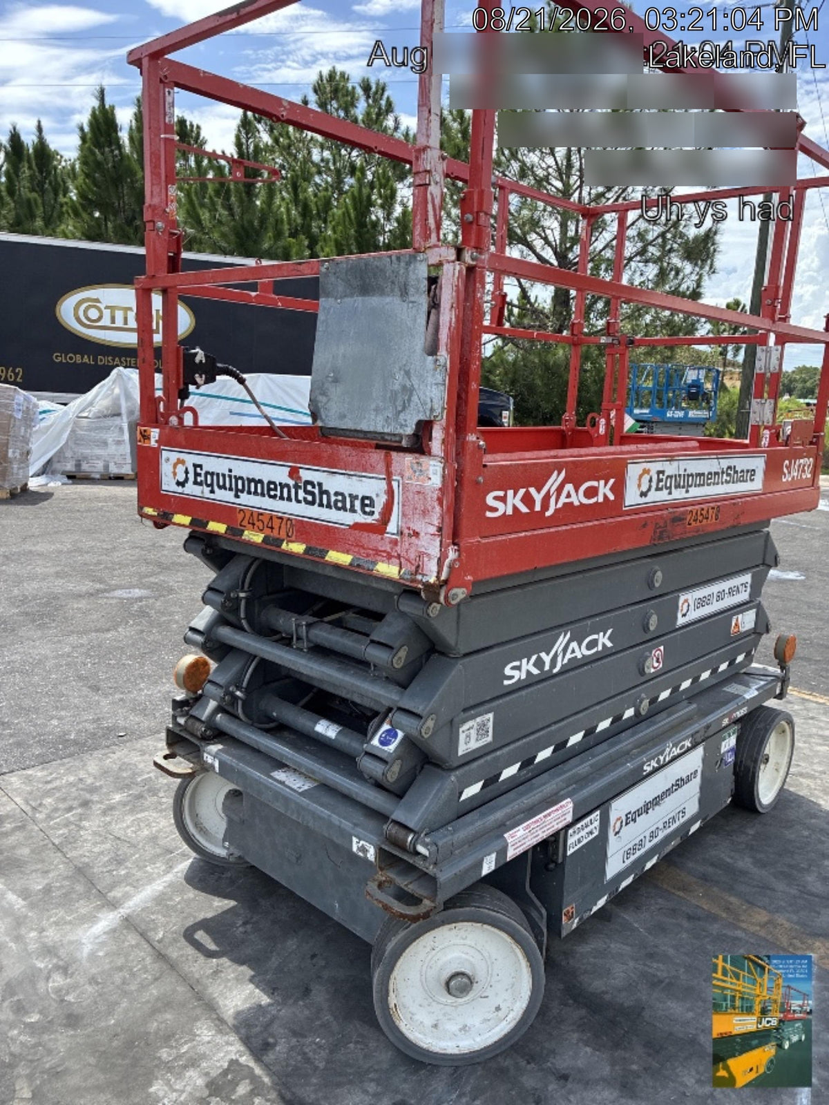 2022 SKYJACK SJ4732