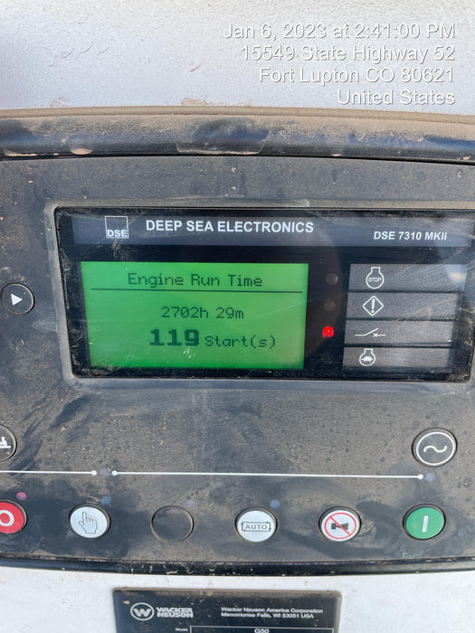 2022 WACKER NEUSON G50