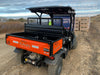 2022 Kubota RTV-X1140W-H Plastic Canopy, Windshield Acrylic Clear, LED Strobe Light, Wire Harness Kit, Back up Alarm