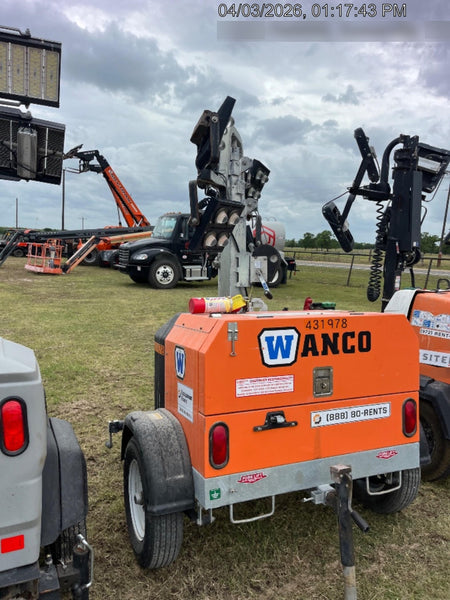 2024 Wanco WLTT-4MM4K Diesel, Deep Sea Controller, Shore Power Plug, Auto Start, (4) 350W LED Floodlights, 4kW Generator, 60 Gal Fuel Tank, 2" Ball, T3