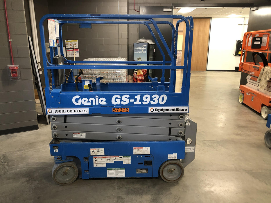 2016 Genie GS-1930 Standard Rental Specs