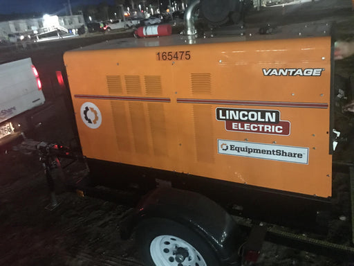 2021 Lincoln Electric Vantage 549X Ready Pak 3, ORANGE (includes trailer, cable rack, fender light kit)