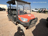 2022 Kubota RTV-X1140W-H Plastic Canopy, Windshield Acrylic Clear, LED Strobe Light, Wire Harness Kit, Back up Alarm