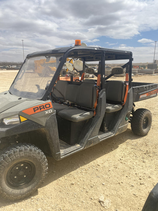Polaris Pro XD 4000D AWD Canopy, Diesel, 4-6 Passenger, LED Strobe, Rearview Mirror