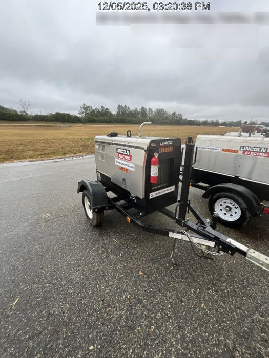 2024 Lincoln Electric LE400 Kubota V1505, Trlr, Cable Rack, Light Kit, ES Decals, T3