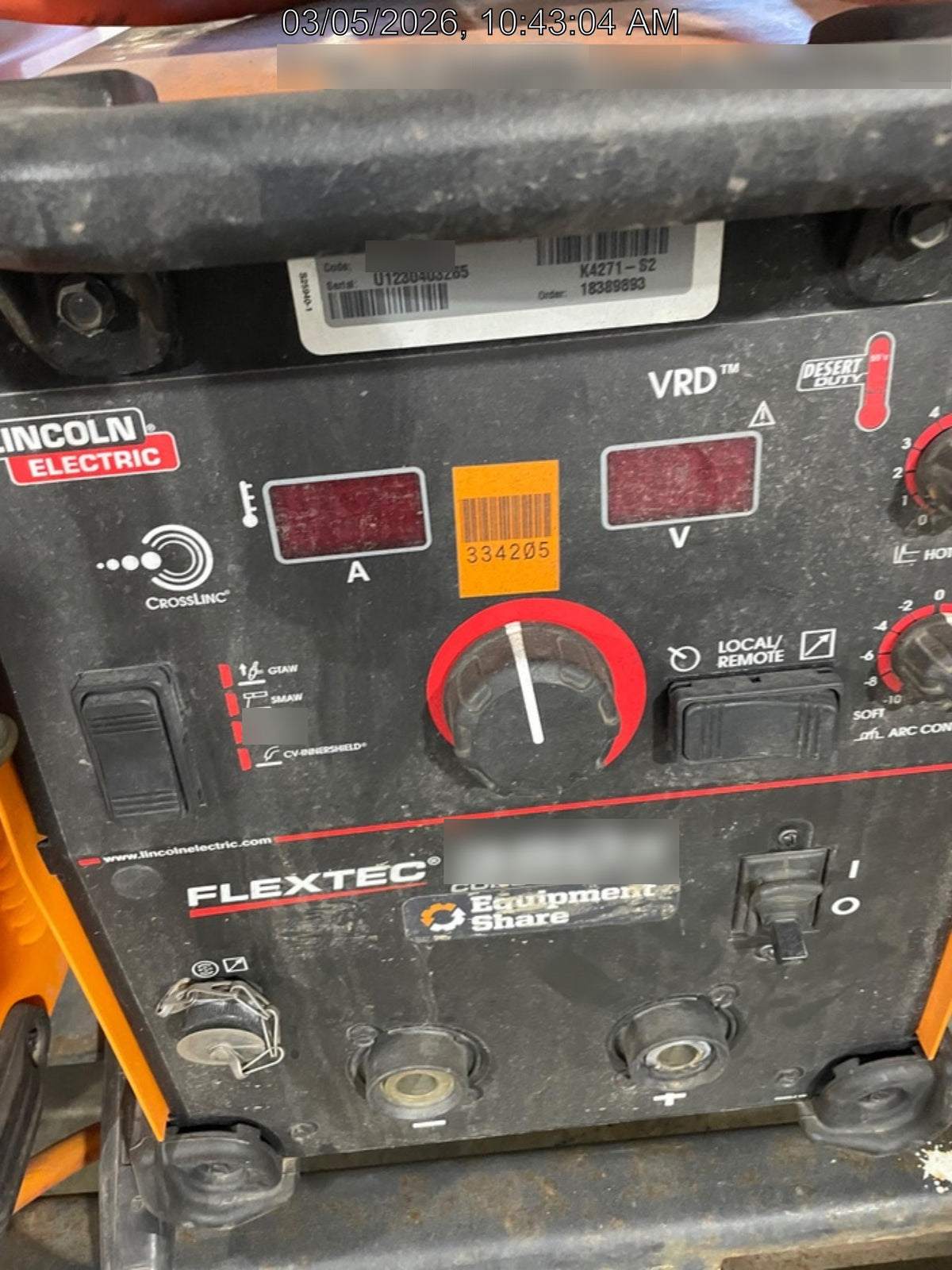 2023 LINCOLN ELECTRIC FLEXTEC 350X