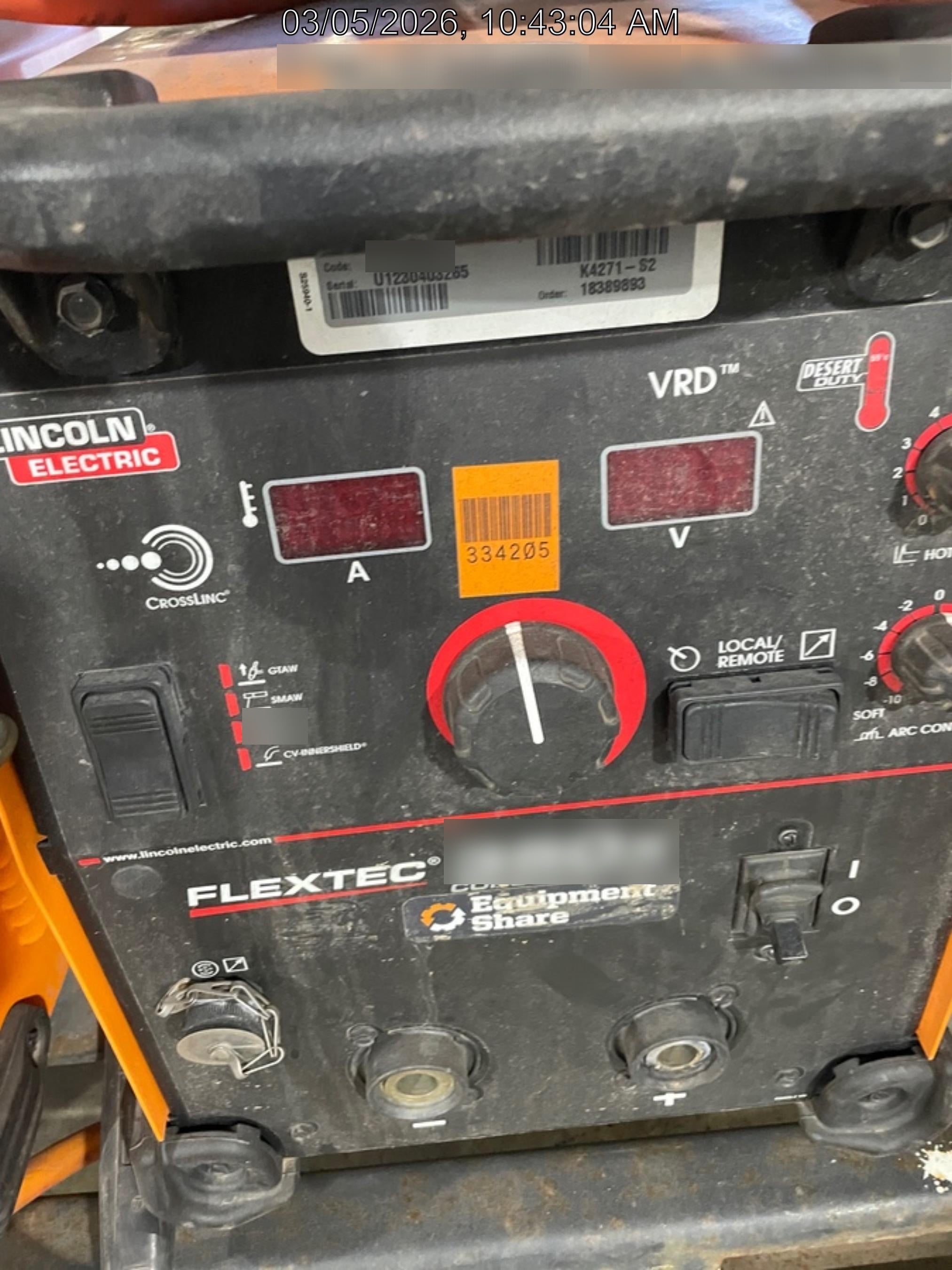 2023 LINCOLN ELECTRIC FLEXTEC 350X