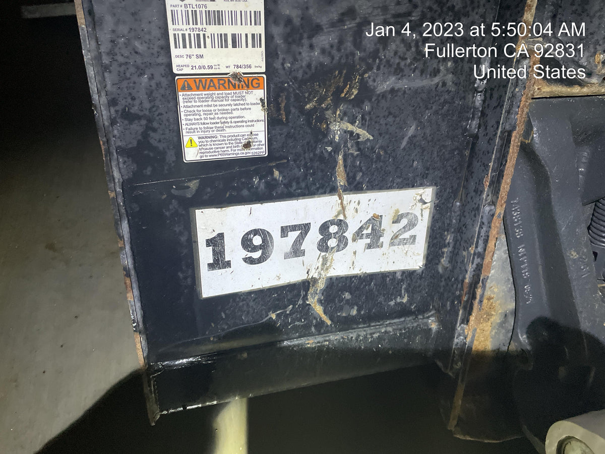 2021 WERK-BRAU 48" HD Bucket -  Werk-Brau