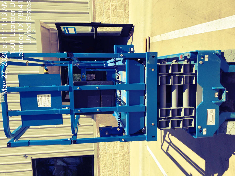 2020 Genie GS-1930 Solid Non Marking Tires, Beacon, Folding rails with half height swing gate