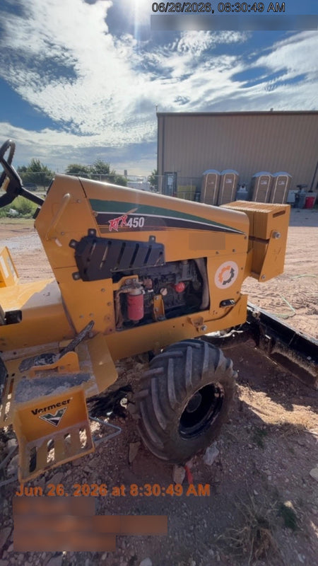 2019 VERMEER RTX450