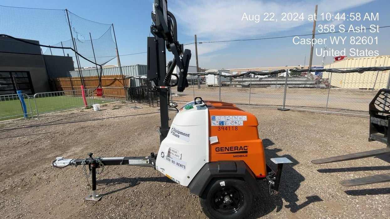 2024 Generac MLT2 Diesel, Flex Switch 120V Input, Powerzone Controller, 
(4) 320W LED Lights, 4kW Generator, 39.9 Gal Fuel Tank, 2" Ball, T3