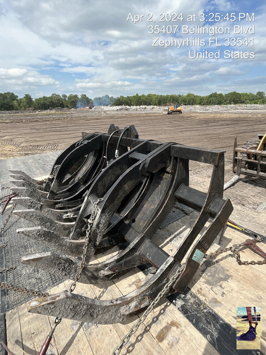 2021 FLECO 120" Grapple Rake - Fleco