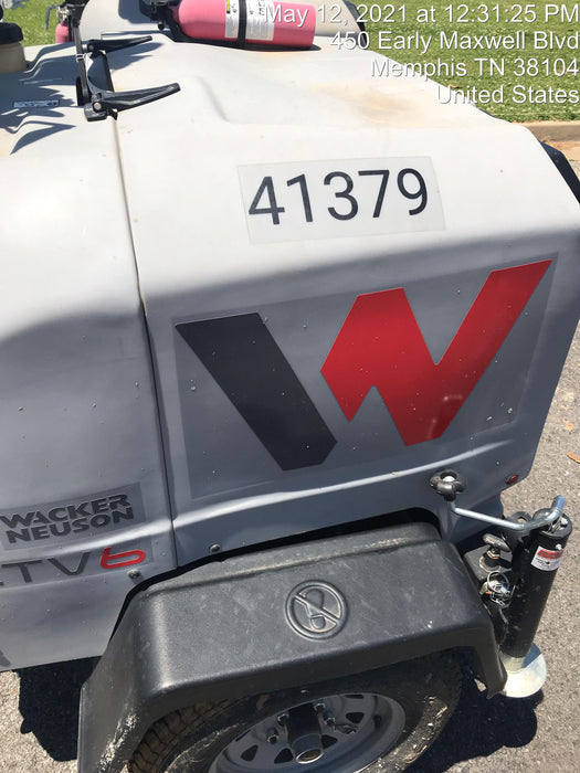 2019 Wacker Neuson LTV6K-LED LED Lighting, ES Track Hardware, Fuel Level Sensor