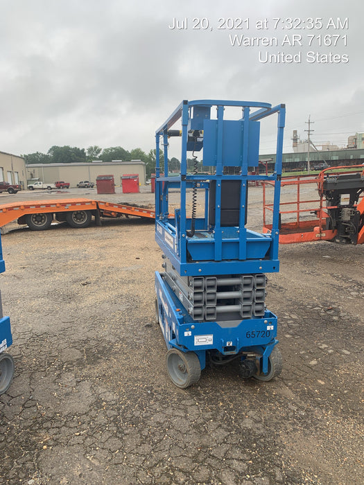 2018 Genie GS-1930 Genie GS-1930 Scissor Lift w/Standard Options