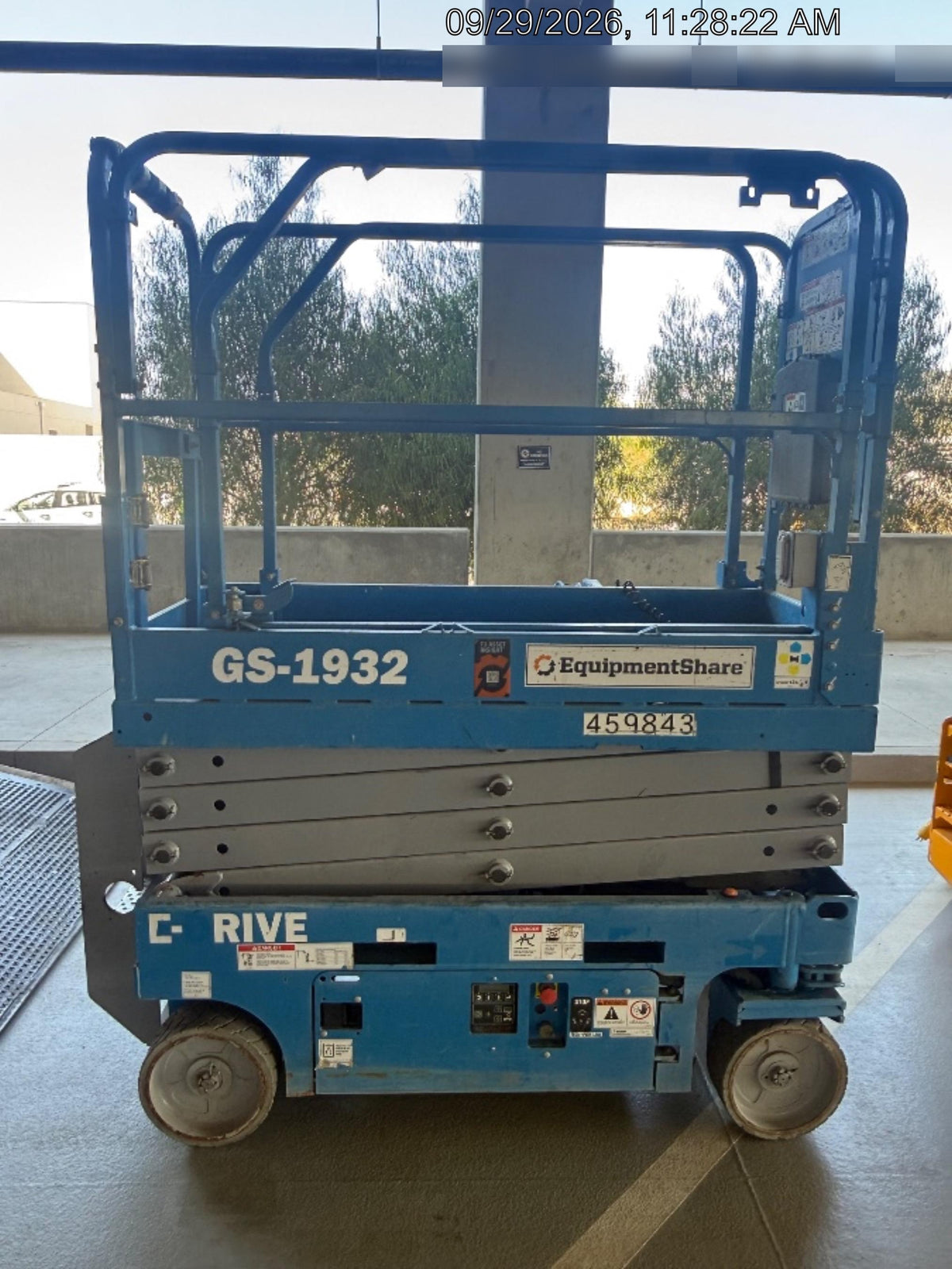 2024 Genie GS-1932 Electric Drive, Sld NM Tires, DBcns, T3 + Access Control