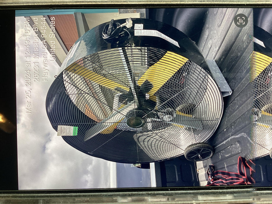 2021 MASTER 48" Drum fan