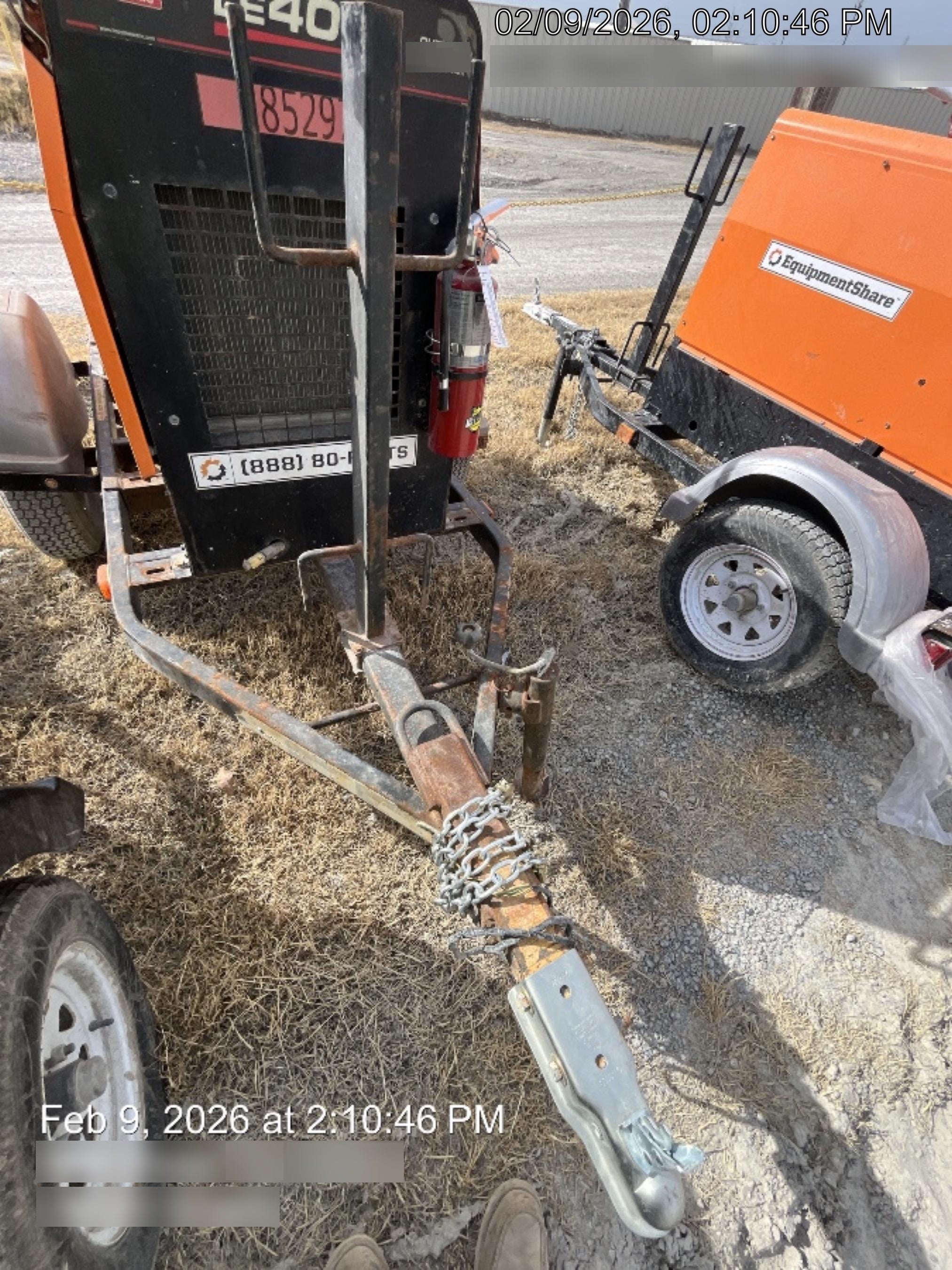2022 Lincoln Electric LE400 Kubota V1505, Trlr, Cable Rack, Light Kit, ES Decals, T3