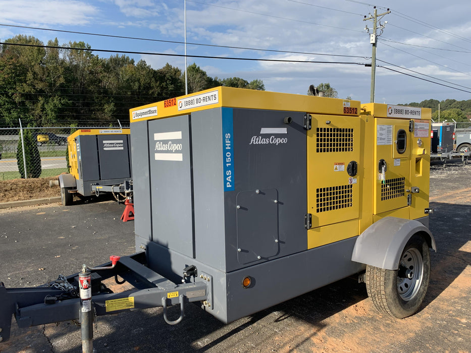 2020 ATLAS COPCO PAS 150 HF CS Enclosed
