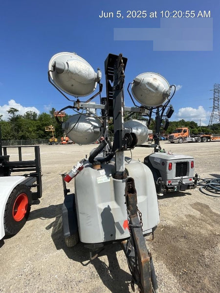 2019 Wacker Neuson LTV6L-MH Wacker Neuson LTV6L Mobile Light Tower w/Fuel Level Sensor Installed