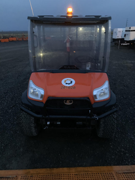 2022 Kubota RTV-X1140W-H Plastic Canopy, Windshield Acrylic Clear, LED Strobe Light, Wire Harness Kit, Back up Alarm