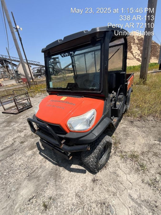 2019 Kubota RTVX900WH 4wd Utility Cart, 2 Seat, Diesel, LED Strobe, Windshield Tempered Glass, Plastic Canopy, Wire Harness Kit, Backup Alarm