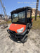 2019 Kubota RTVX900WH 4wd Utility Cart, 2 Seat, Diesel, LED Strobe, Windshield Tempered Glass, Plastic Canopy, Wire Harness Kit, Backup Alarm