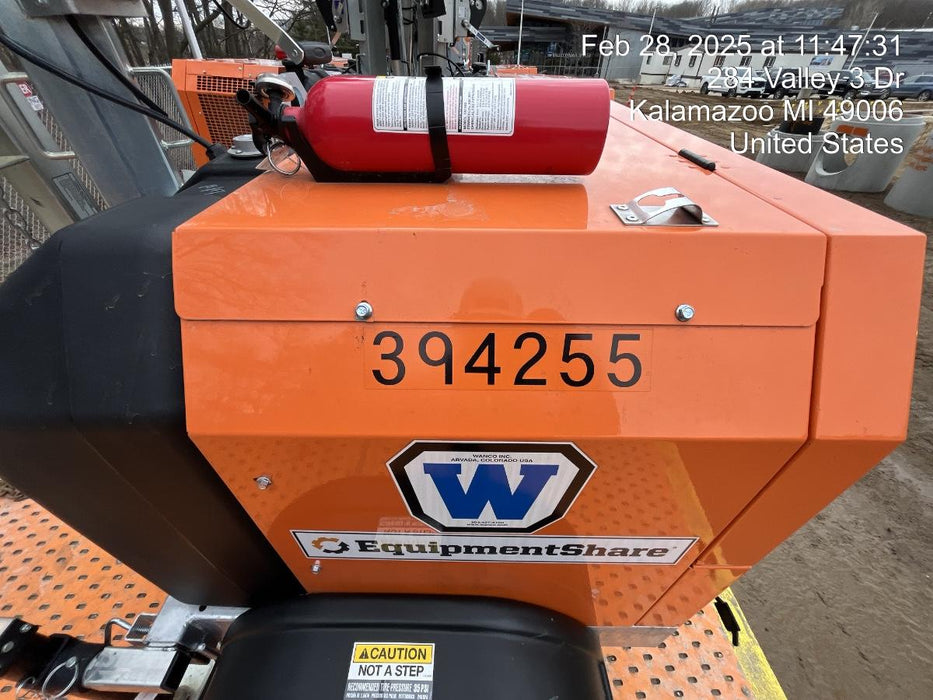 2024 Wanco WLTT-4MM4K Diesel, Deep Sea Controller, Shore Power Plug, Auto Start, (4) 350W LED Floodlights, 4kW Generator, 60 Gal Fuel Tank, 2" Ball, T3
