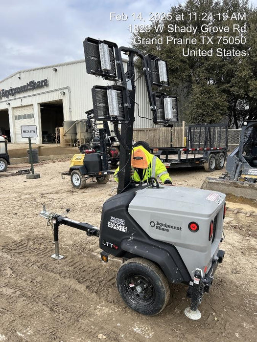 2024 Wacker Neuson LTT4 Diesel, Kohler KDW702, Deep Sea Controller, Auto Start, LED 320W, Bypass Outlet, T3