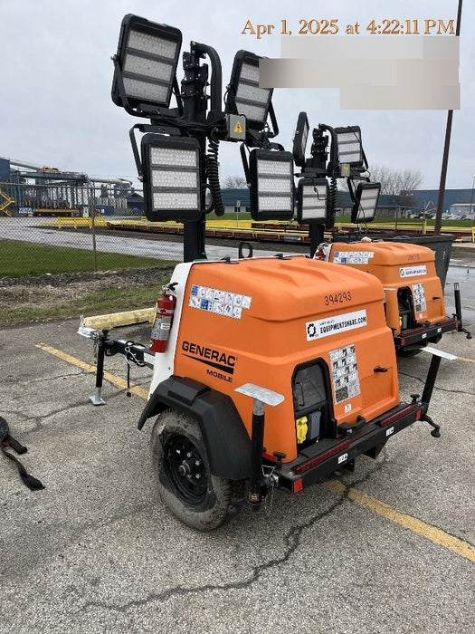 2024 Generac MLT2 Diesel, Flex Switch 120V Input, Powerzone Controller, 
(4) 320W LED Lights, 4kW Generator, 39.9 Gal Fuel Tank, 2" Ball, T3