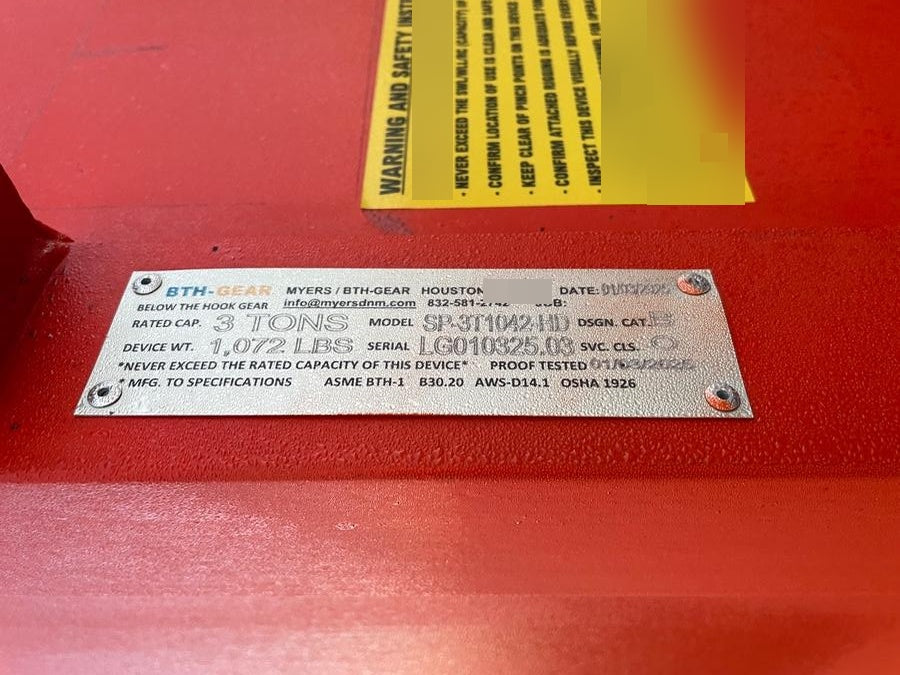 2025 MYERS SP-3T1042-HD