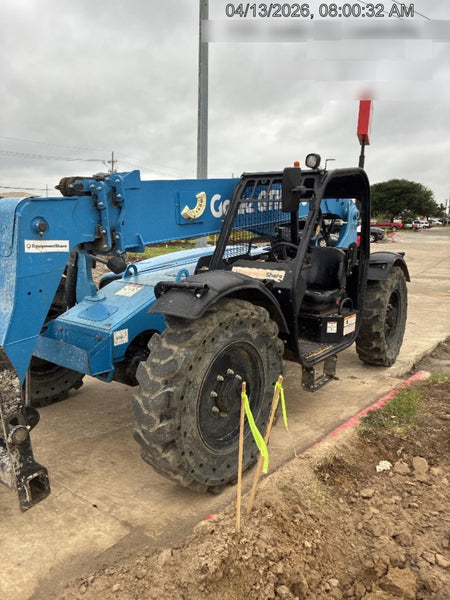 2018 Genie GTH-636 GTH-636 w/Open ROPS, Solid Tires, beacon/work lights, 48" carriage/forks