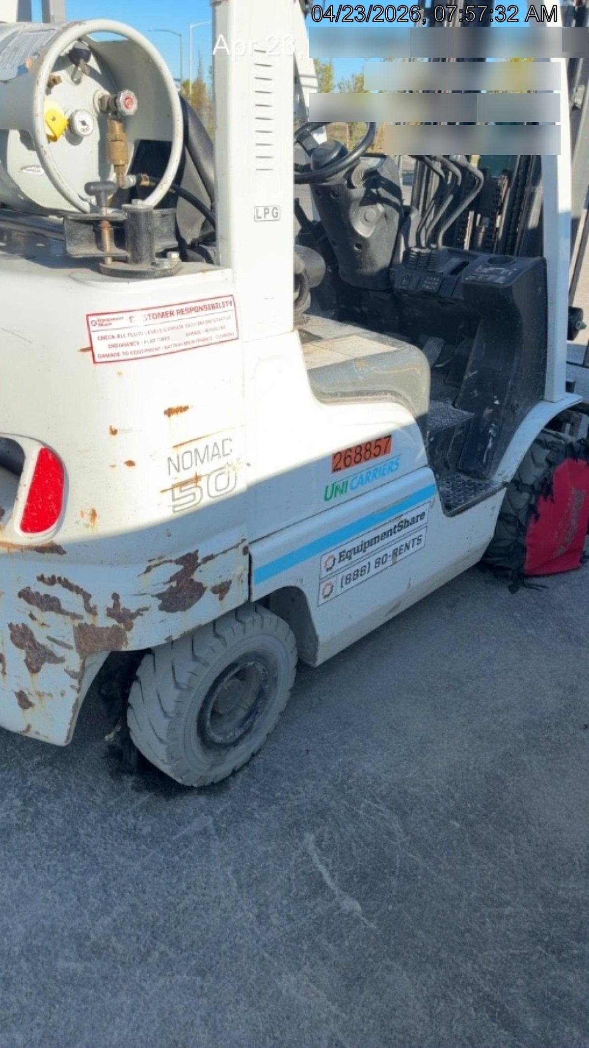 2022 UNICARRIER MAP1F2A25DV