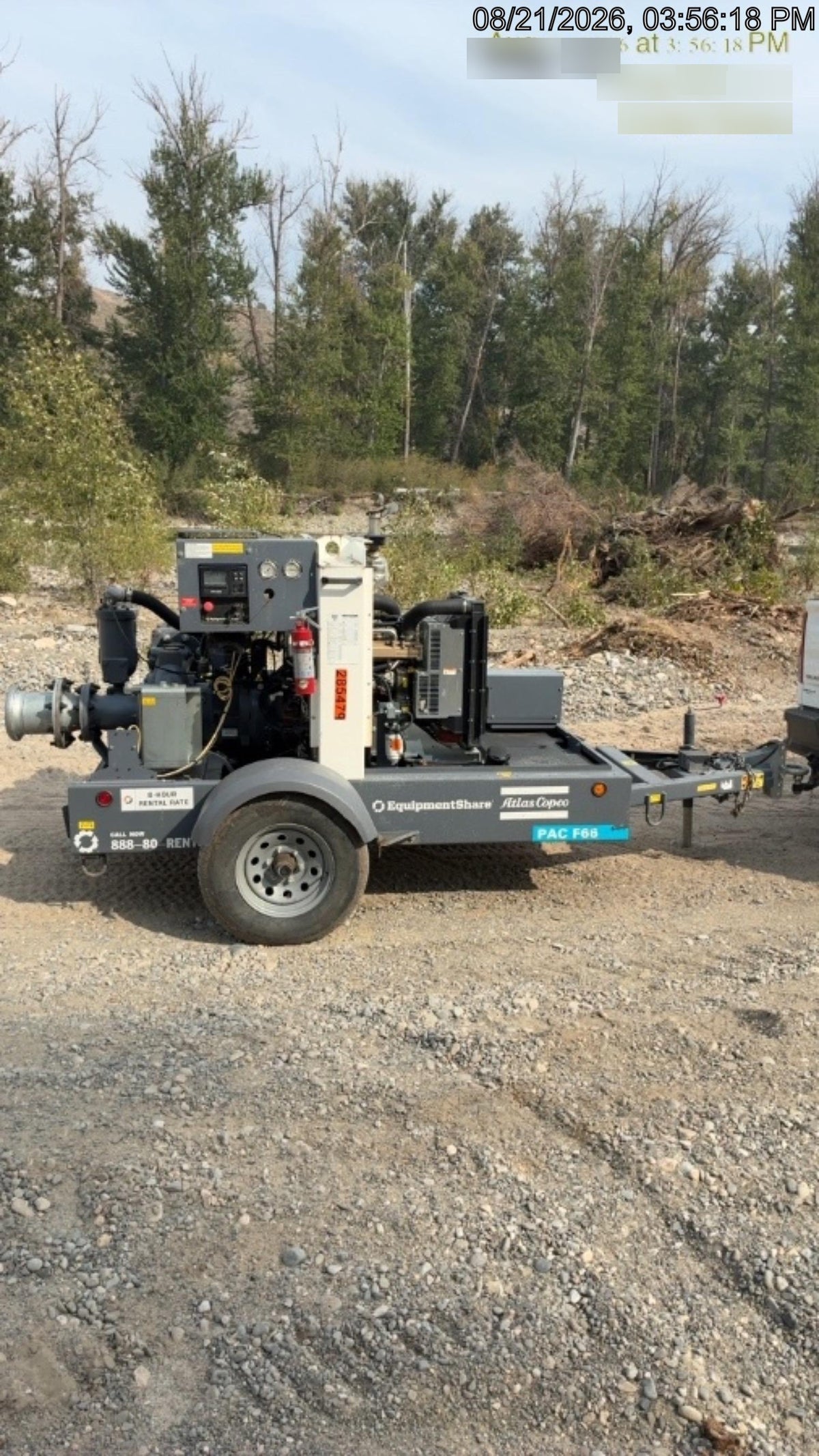 2022 ATLAS COPCO PAC F66 KD