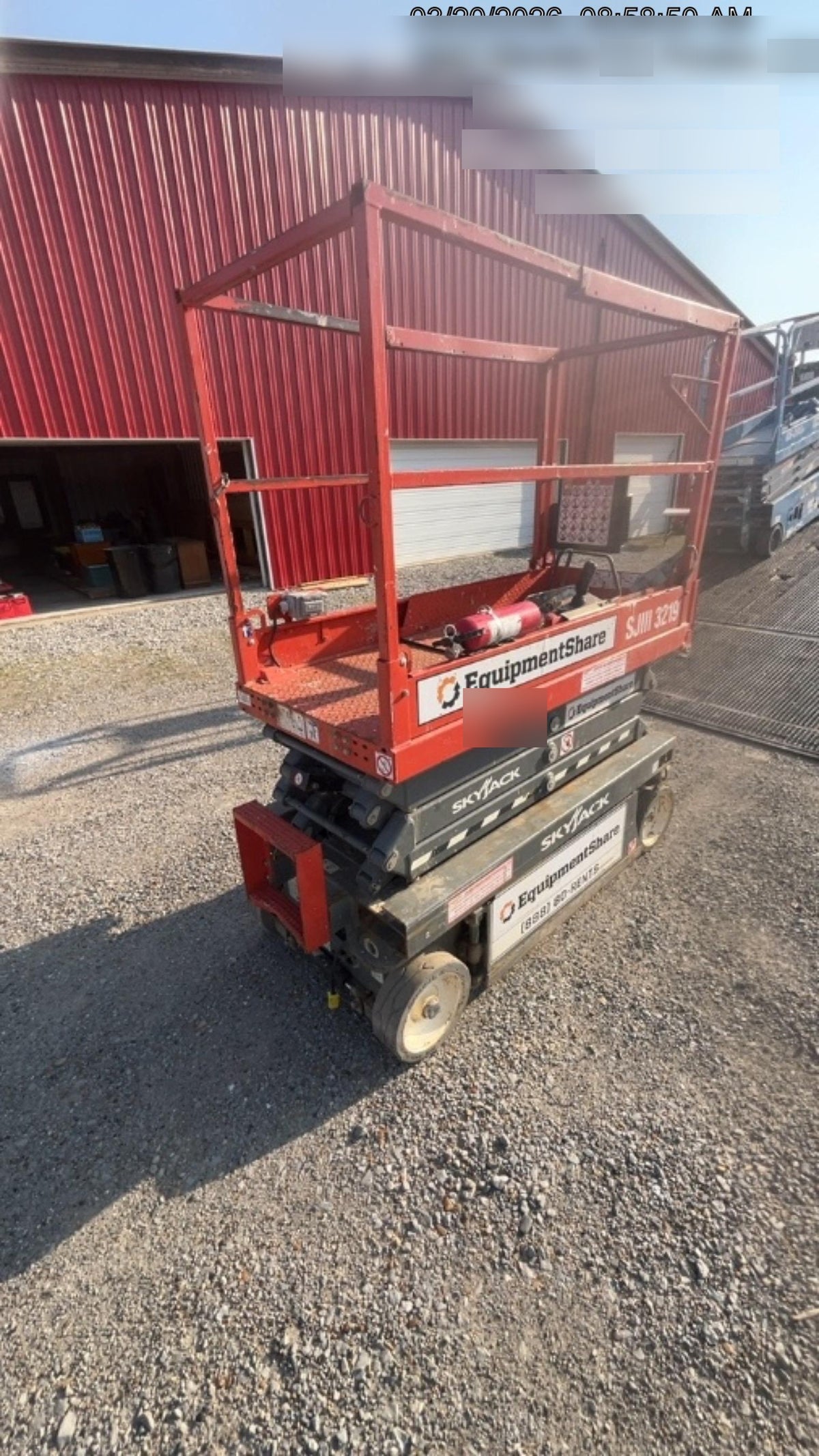 2019 Skyjack SJIII-3219 Standard Options, Trojan Batteries