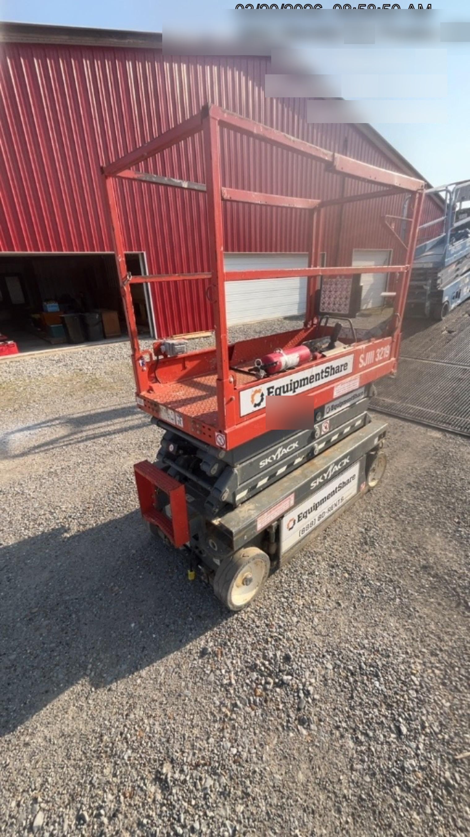 2019 Skyjack SJIII-3219 Standard Options, Trojan Batteries