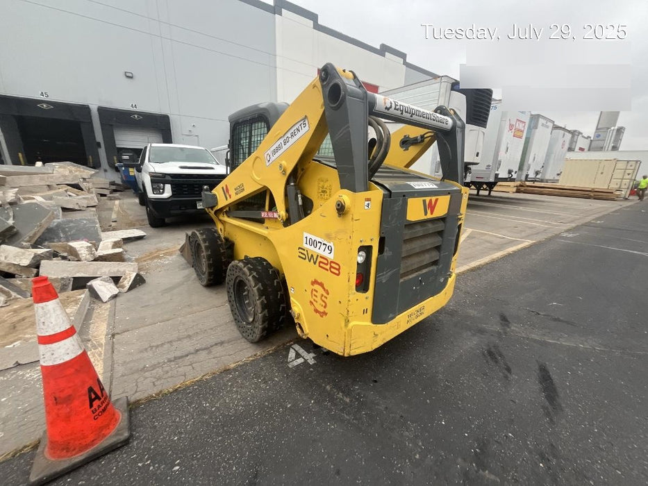 Wacker Neuson SW28 Cab/Heat/Air 14-Pin Attachment Control T3 Bucket Leveling EH Hand-Food Control Block Heater T4F Radio Hydraulic Coupler SSL/CTL 12X16.5 Premium