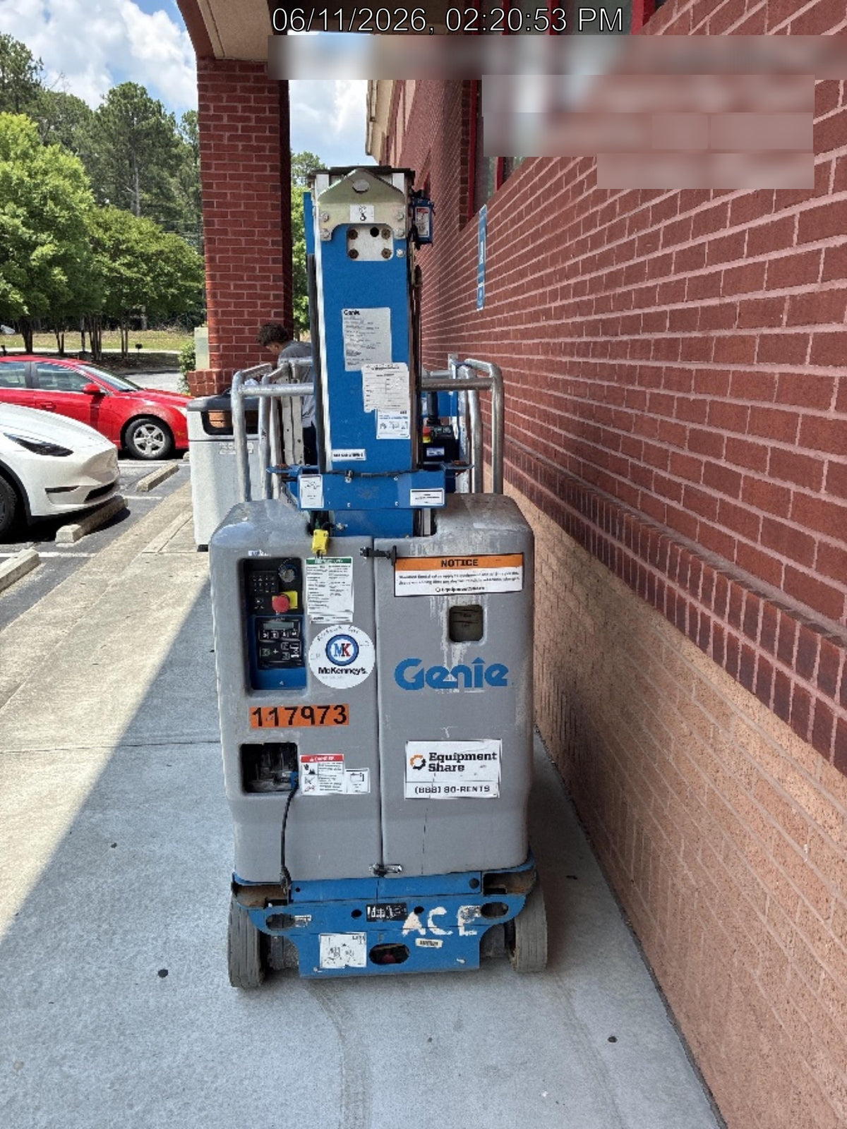 2020 GENIE GR-20