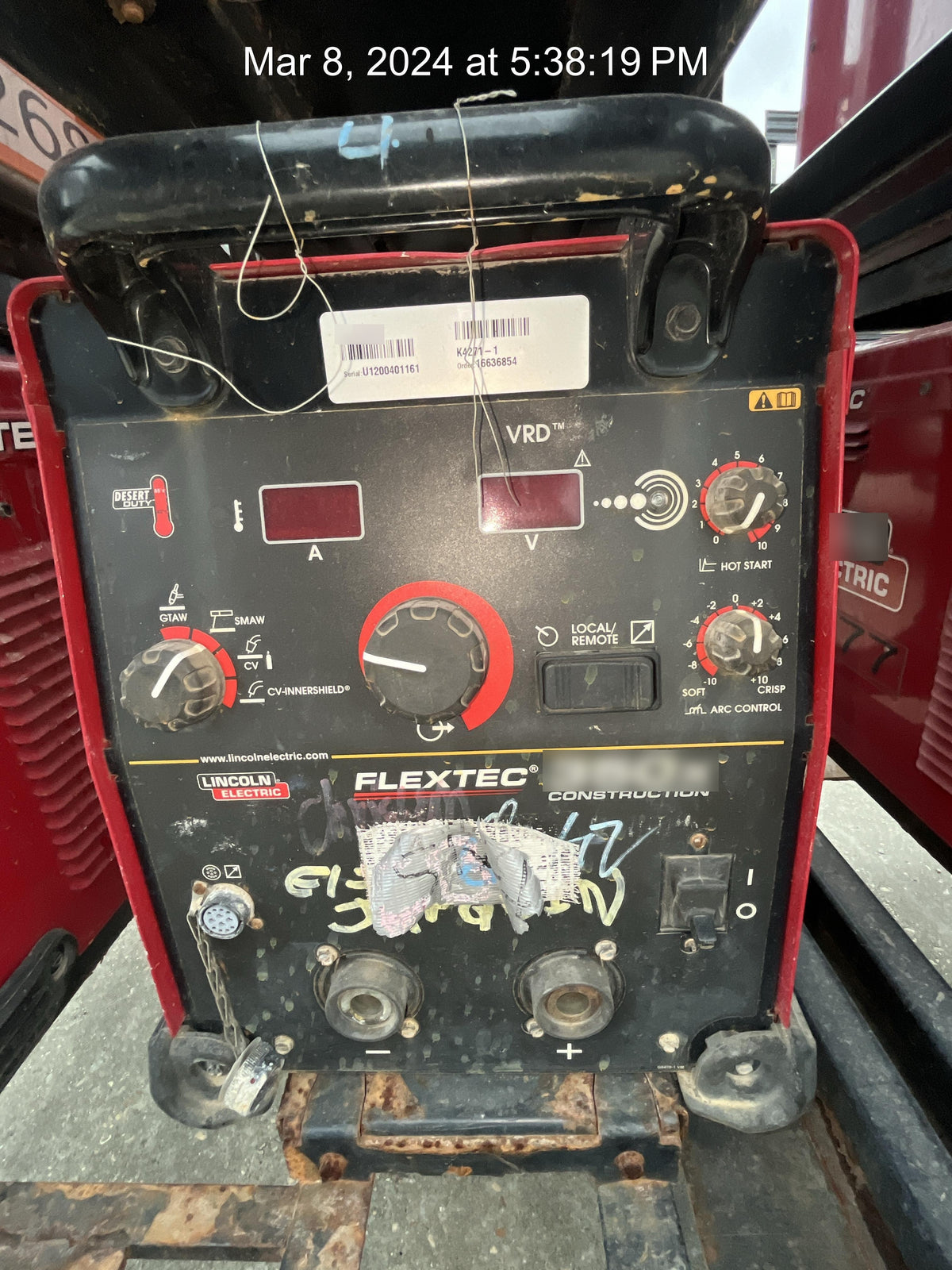 2020 LINCOLN ELECTRIC FLEXTEC 350X