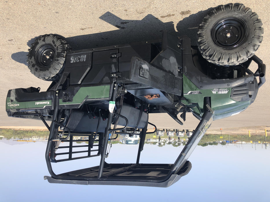 2018 Kawasaki MULE PRO-DX Kawasaki Mule 4x4 Diesel UTV w/Hard Top, Windshield, Beacon, Backup Alarm, ES Keypad/Hardware Installed